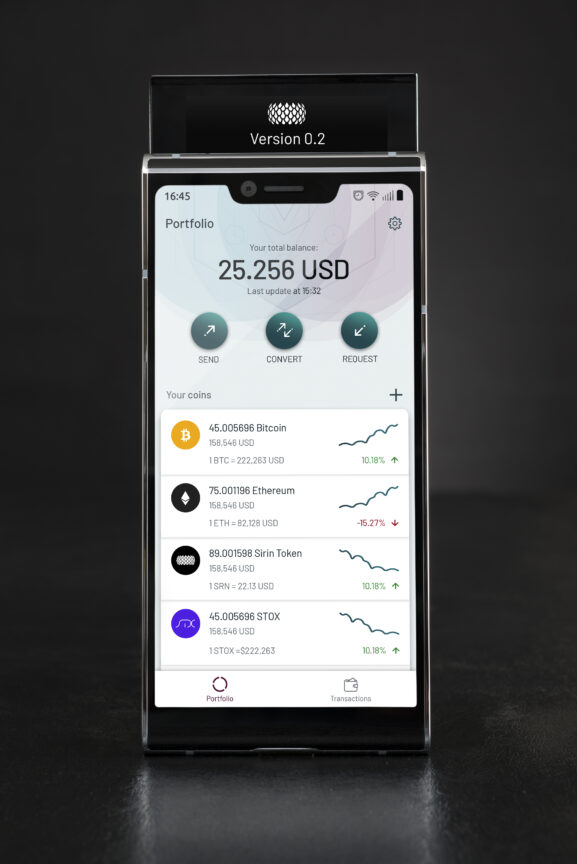 SIRIN LABS Labs Finney Blockchain Phone Everything You Need To Know