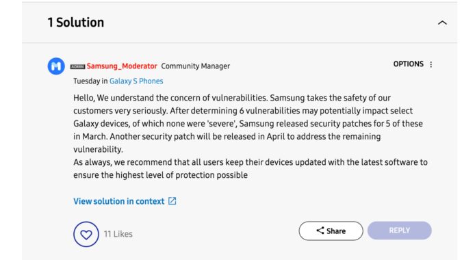 Exynos Powered Samsung Phones To Get Wi Fi Calling Vulnerability Fix Soon