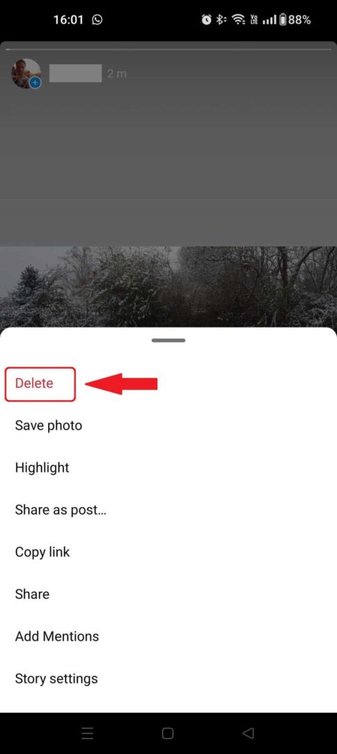 How To Delete A Story On Instagram Android Authority