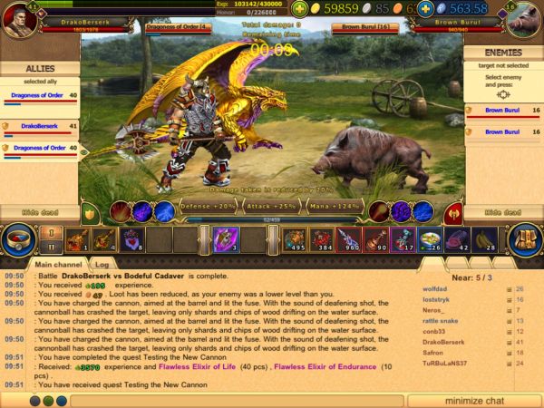 mmo where you can play as a dragon
