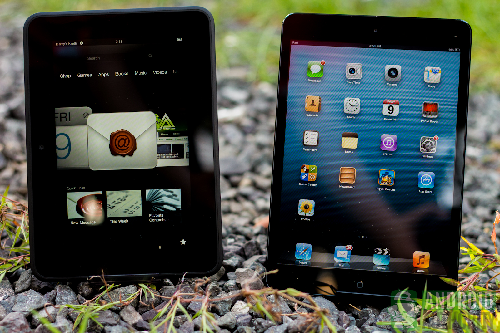 Galaxy Tab vs. Kindle Fire vs. Nook Tablet