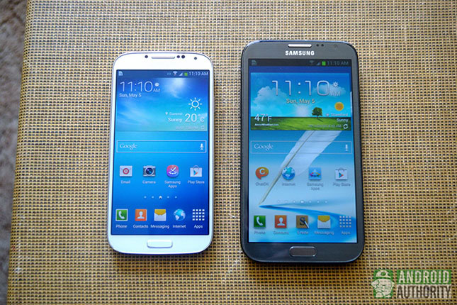 incident Supermarkt vaardigheid Samsung Galaxy S4 vs. Galaxy Note 2