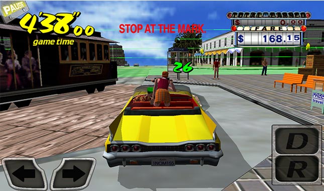 Sega's new Crazy Taxi mobile game: Less driving, more tapping