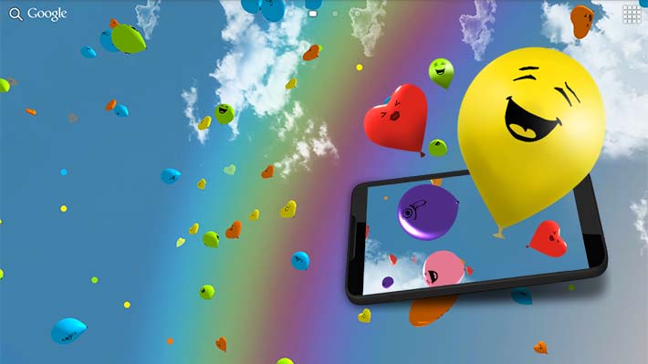 Balloons 3D live wallpaper - Indie app of the day