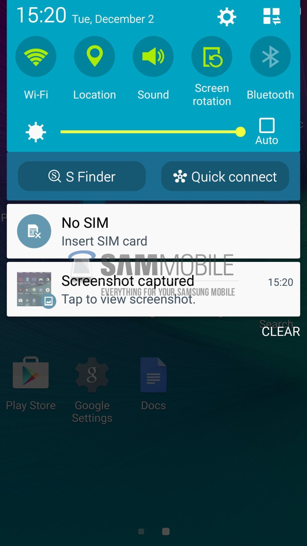 Here's a look at Android Lollipop running on the Galaxy Note 4