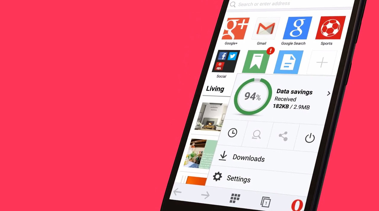 Opera Mini version 8.0 update brings a revamped interface and new data  saving options