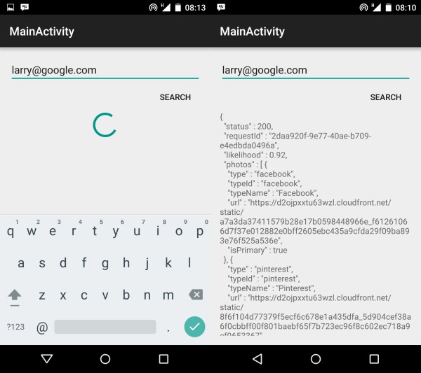 How to use a web API from your Android app