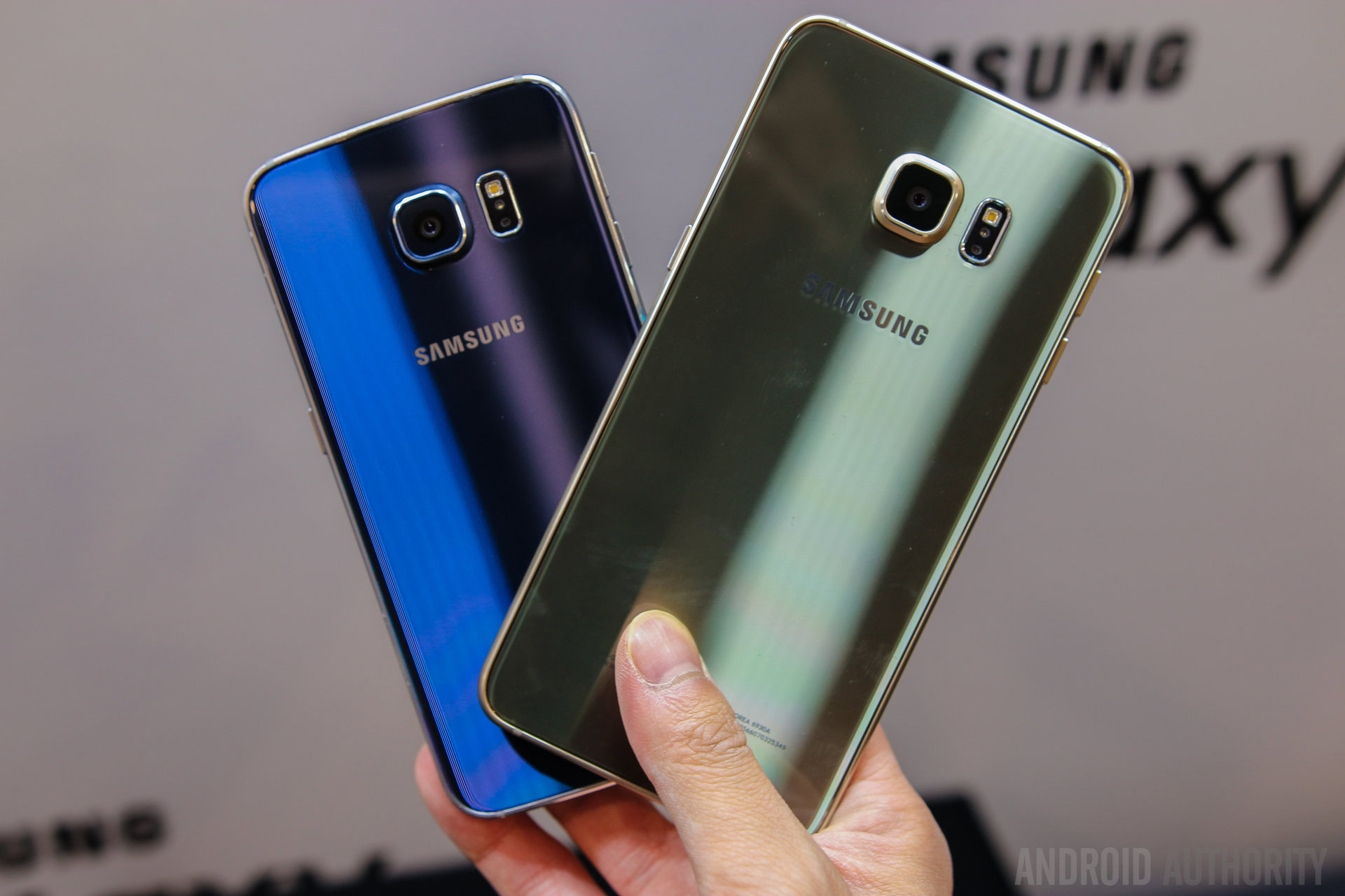Samsung Galaxy S6 Edge Plus All Colors Smartphone 3D модель