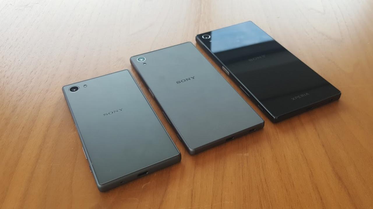 New images of the Sony Xperia Z5, Z5 Compact and Z5 Premium emerge
