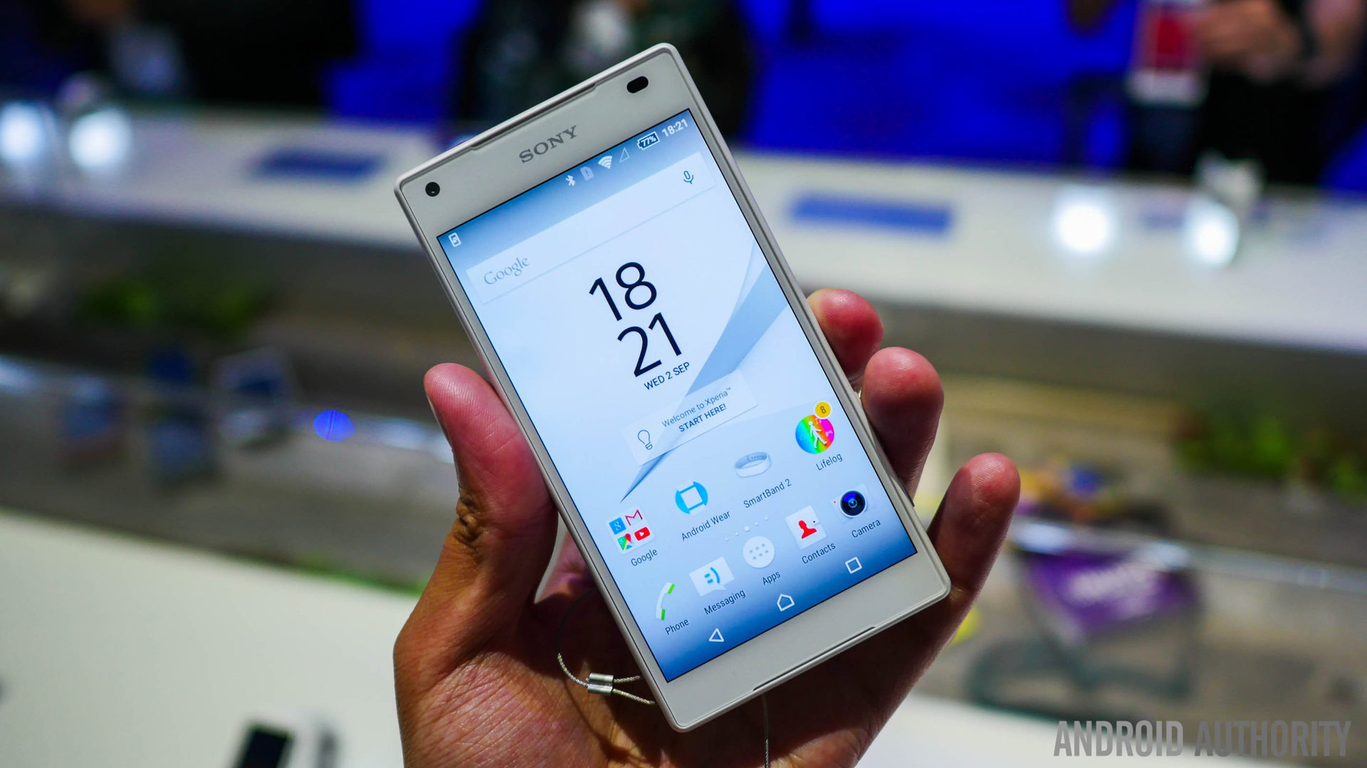 schedel Blaast op Jeugd Sony Xperia Z5 Compact hands-on and first look