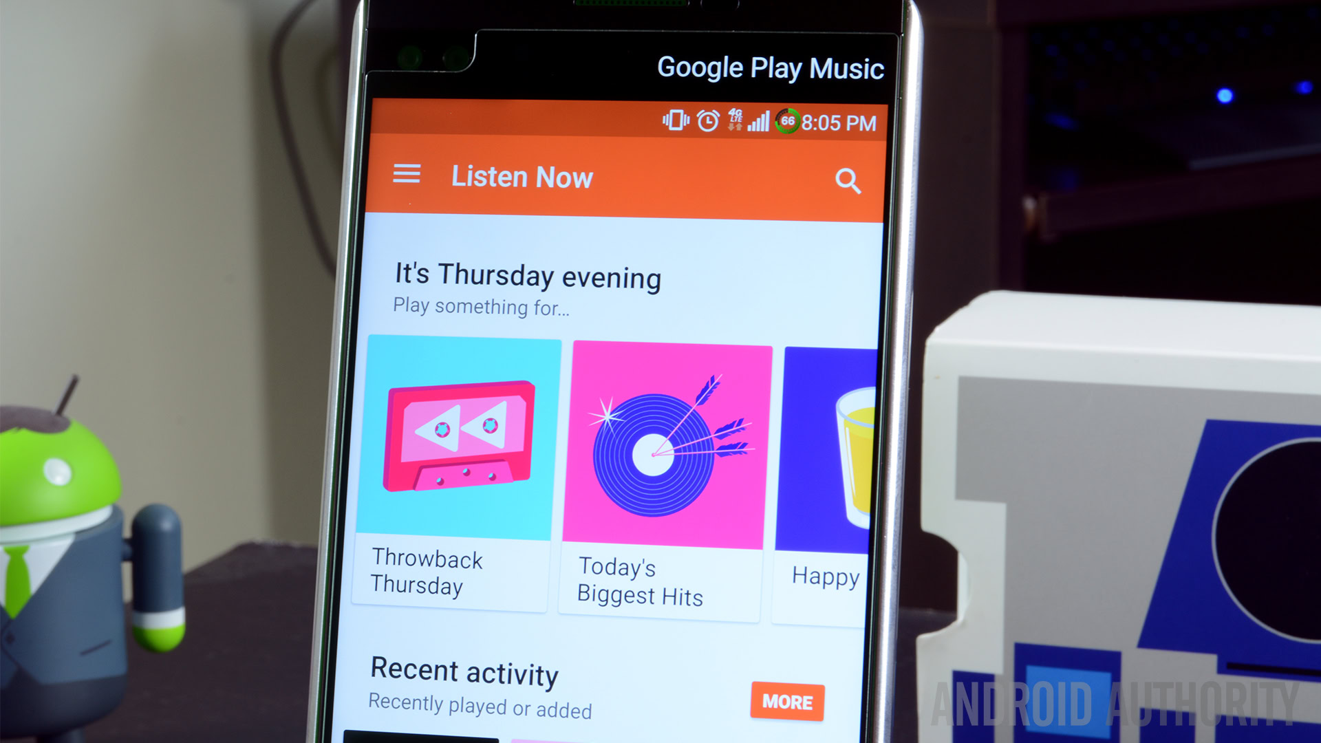 where does google music download on my phone