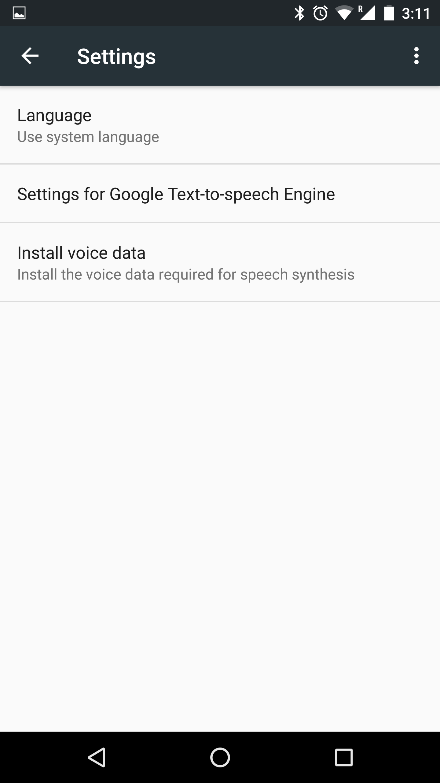google text to speech voices list