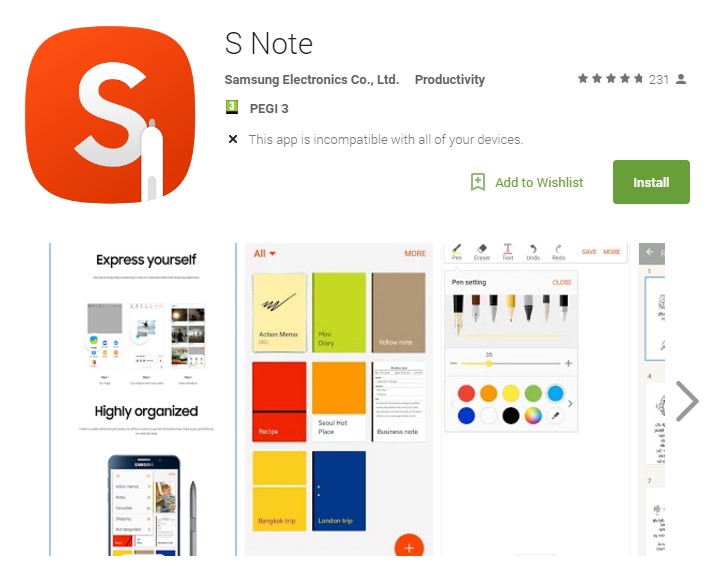 Samsung Notes – Apps no Google Play