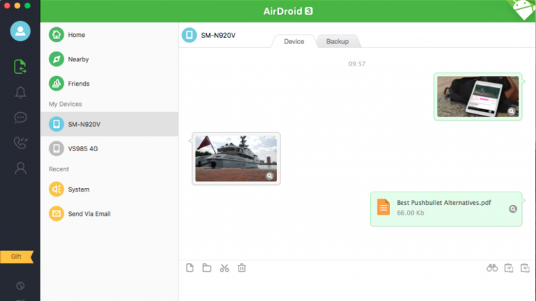 airdroid vs.pushbullet