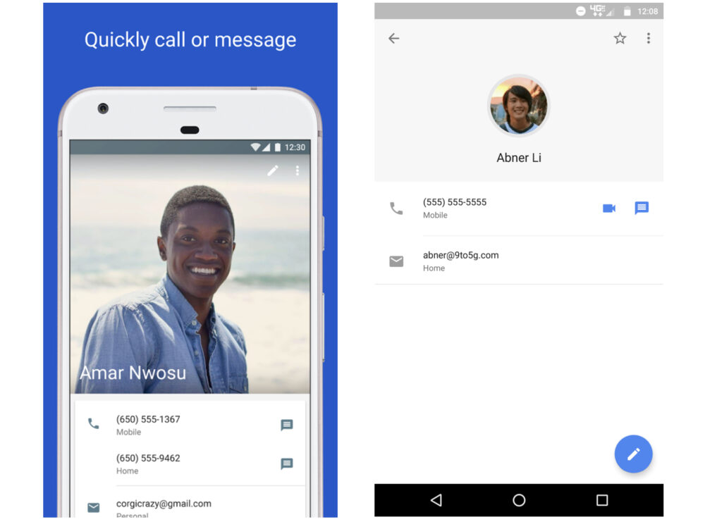 Google Contacts gets a minor update: slight redesign and new features