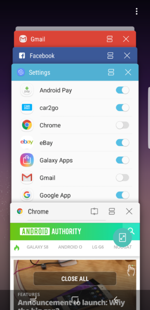 how to open apps in full screen on samsung tablet