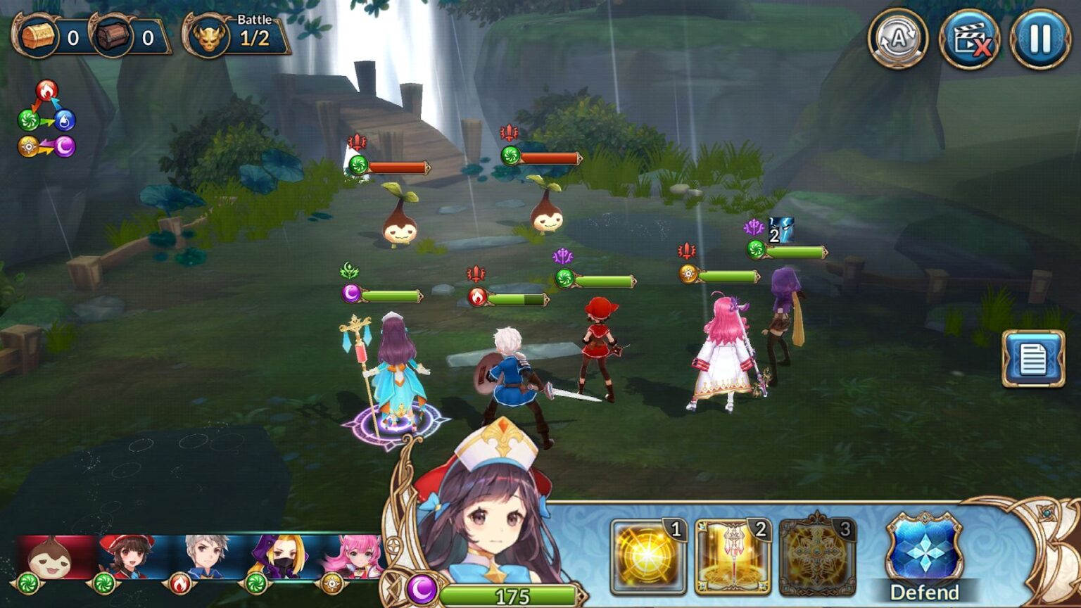 Knights Chronicle is the latest anime-themed turn-based RPG for Android