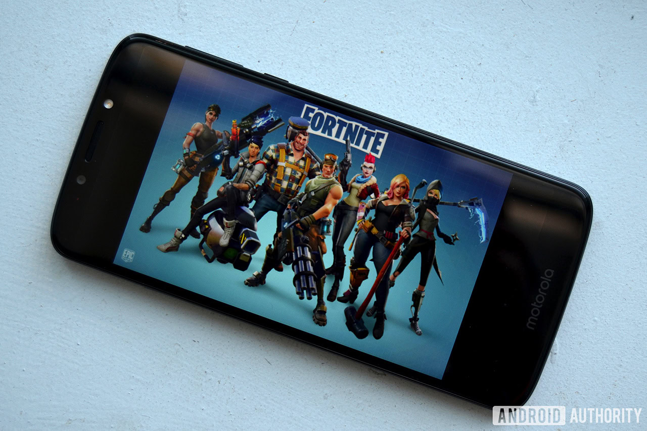Google Play warns searchers that Fortnite is not available