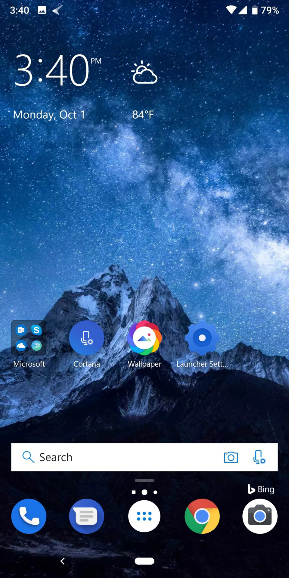 Launcher restarted. Launcher заставка. Лаунчер Луна. Microsoft Launcher Wallpaper. Лаунчер обои ориентация.