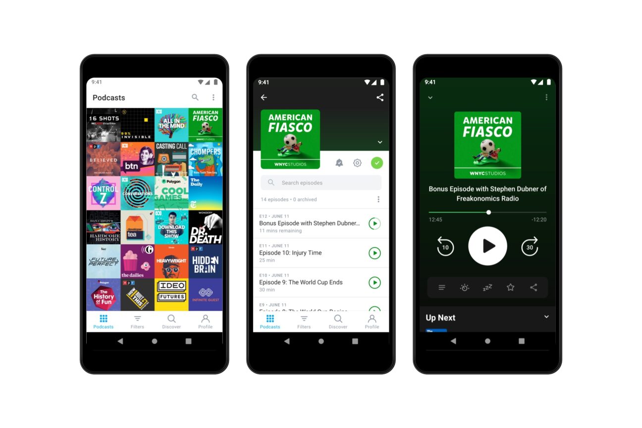 Pocket Casts introduces a redesign with improved podcast discovery