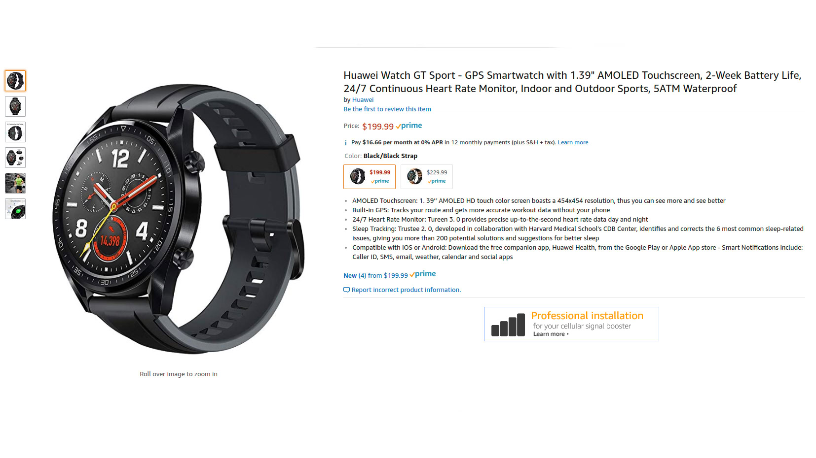 Huawei Watch GT available US for $200 - Authority