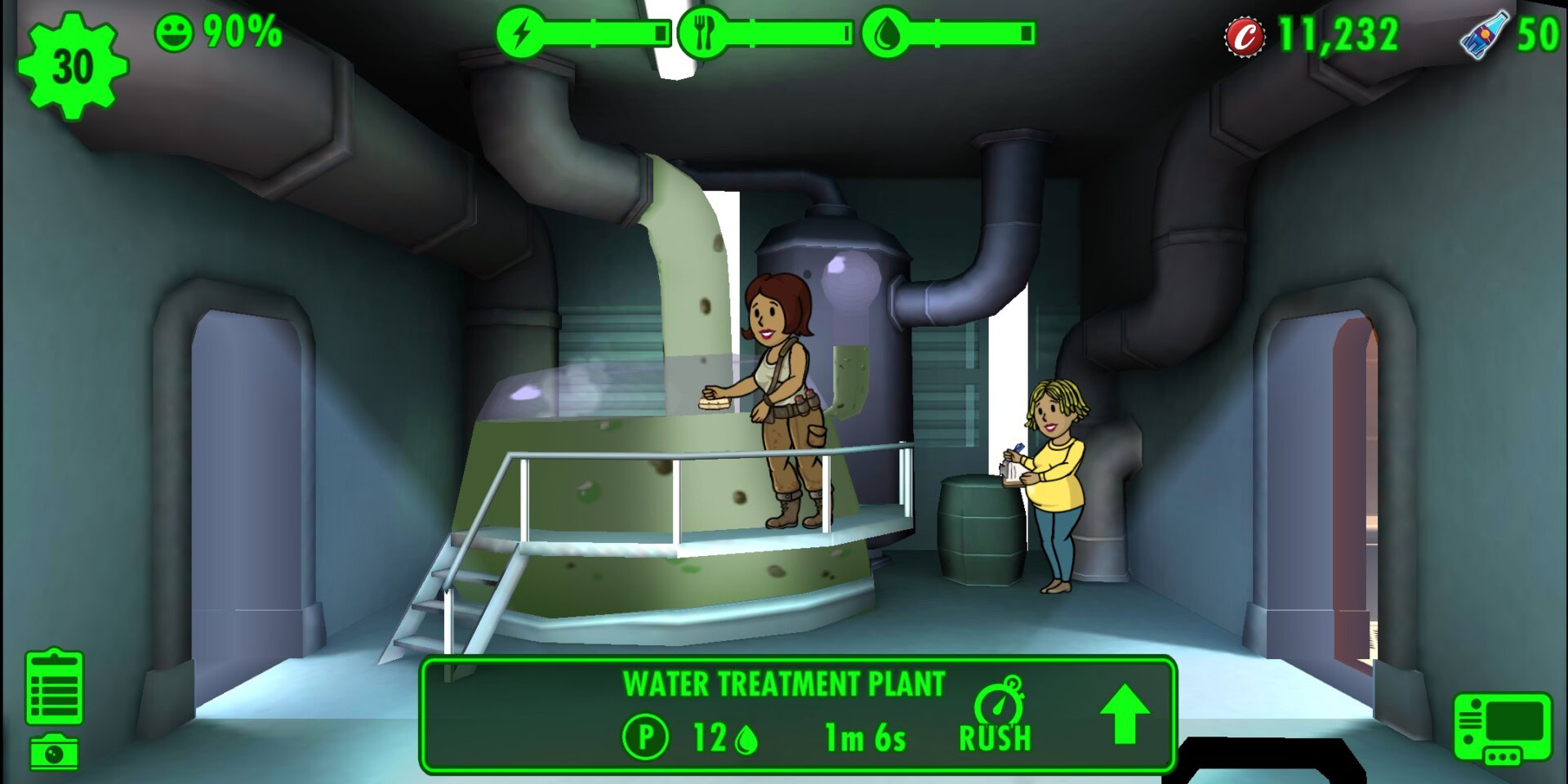 Fallout shelter pregnancy