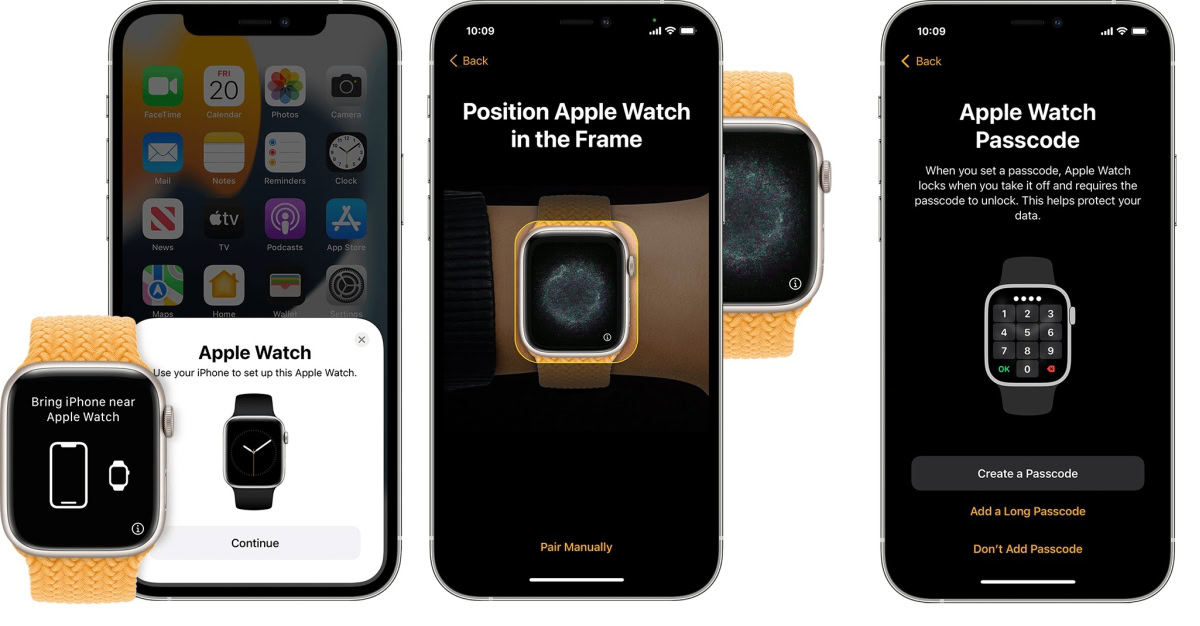 how to pair apple watch to new phone