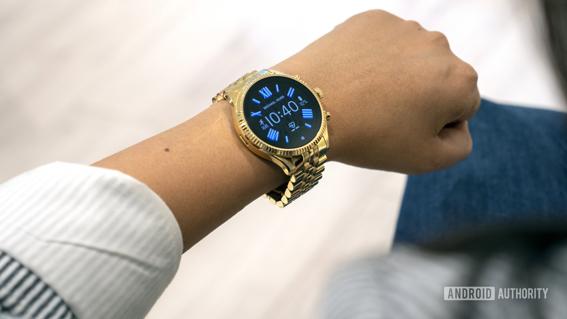Amazoncom Michael Kors Mens  Womens Gen 6 44mm Touchscreen Smart Watch  with Alexa BuiltIn Fitness Tracker Sleep Tracker Heart Rate Monitor  GPS Music Control Smartphone Notifications Model MKT5151V  Electronics