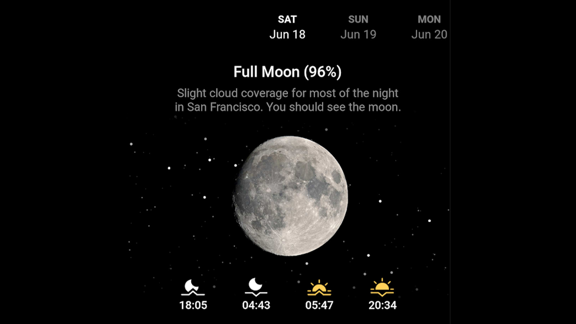 lunar app