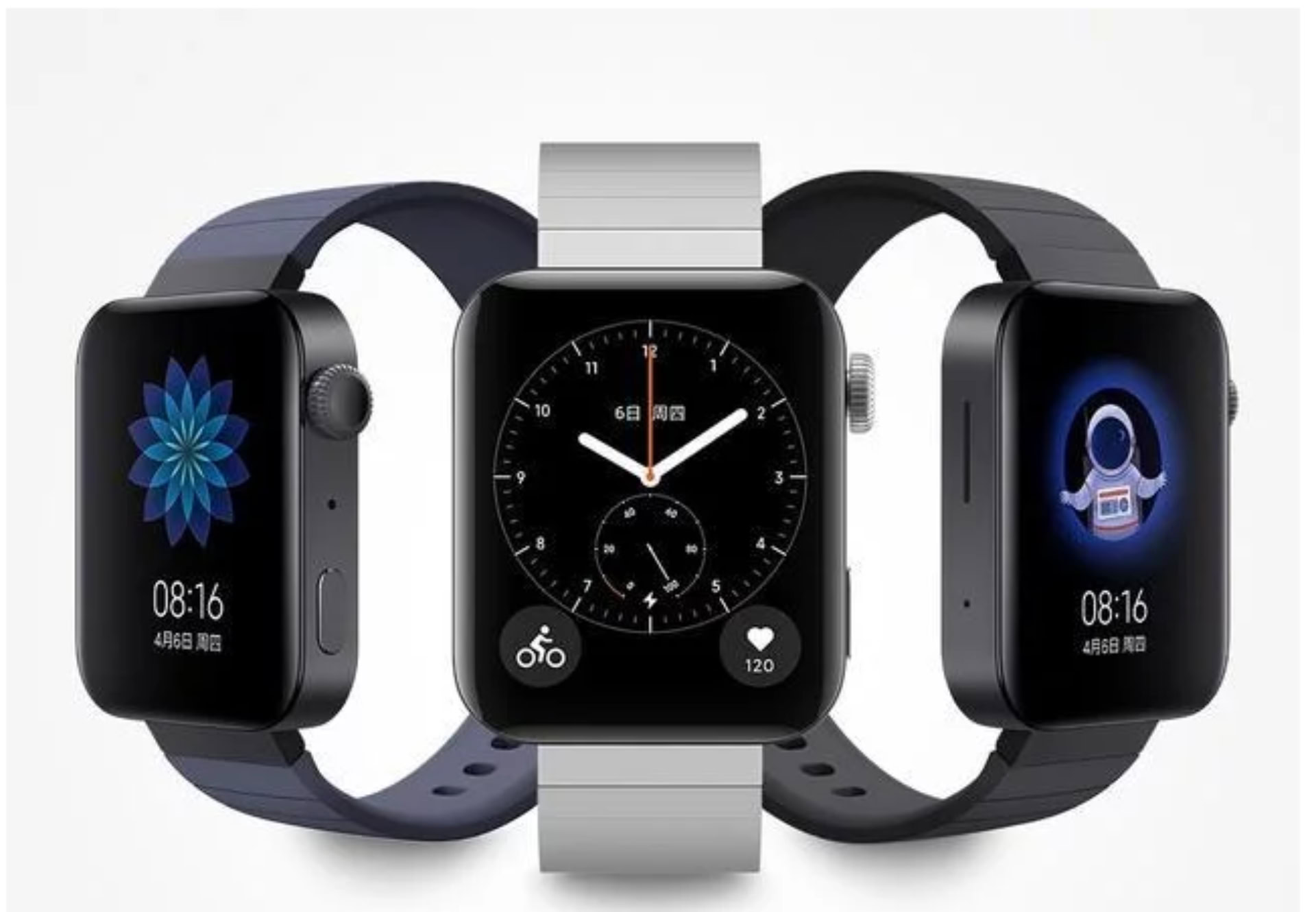Apple Watch Front & Side View