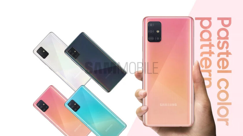 Samsung Galaxy A51 Specs Press Renders Leaked Ahead Of Launch