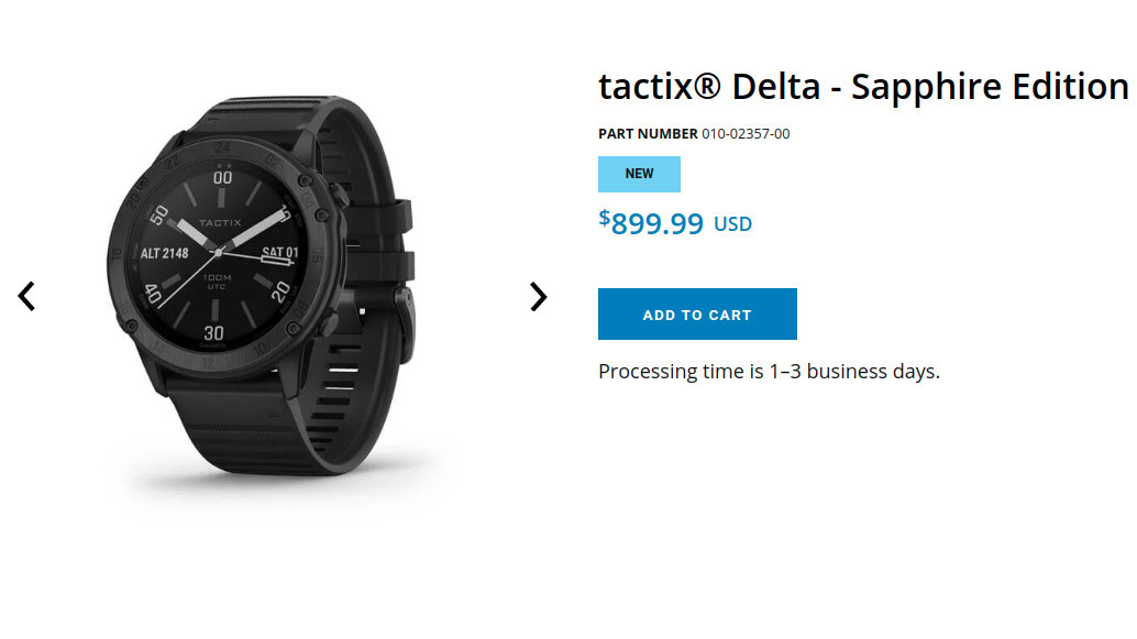 Garmin's Tactix Delta has a killswitch to wipe user data, but it