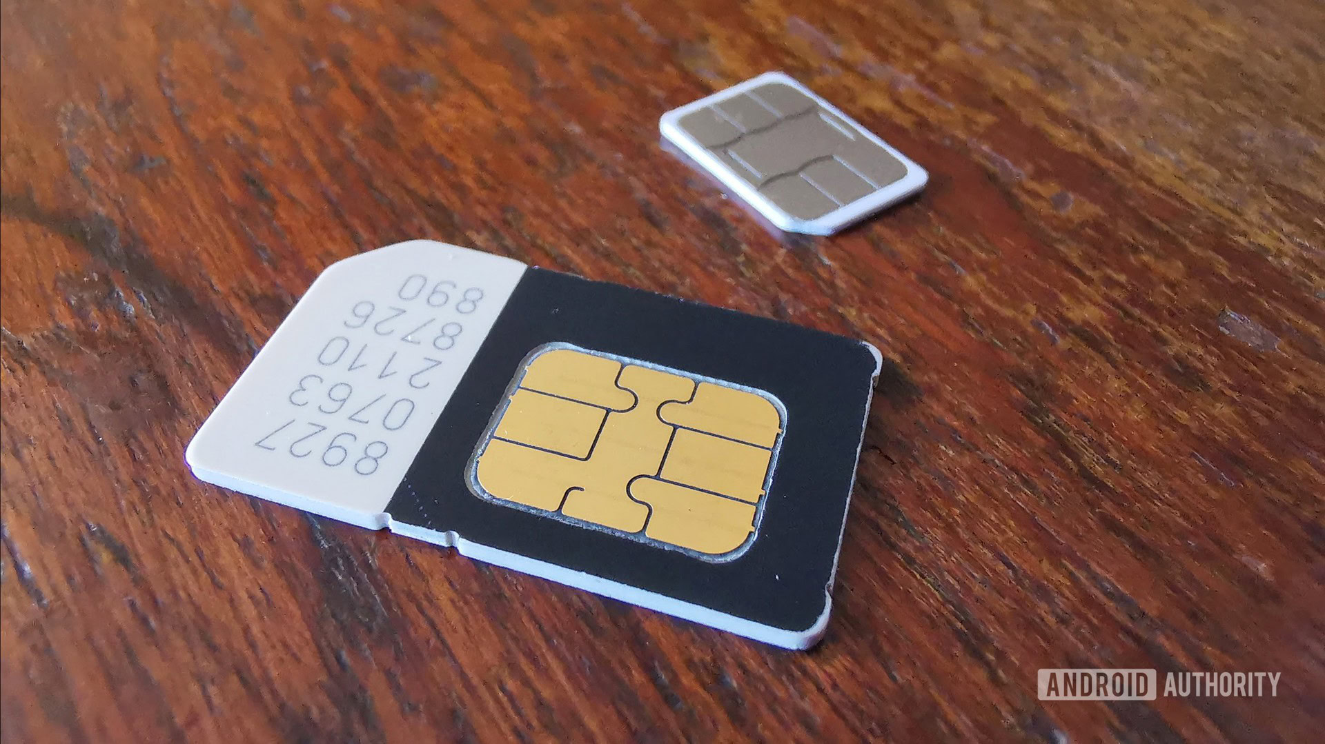 SIM Card Holder Case slim & compact, Credit Card Style