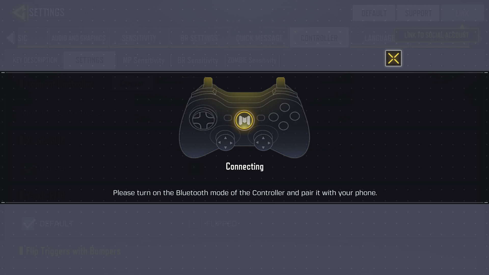 Call of Duty®: Mobile supports controllers