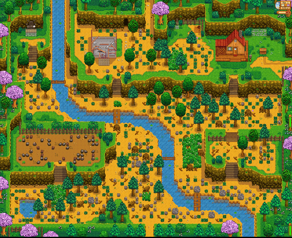 stardew-valley-best-starting-farm-layout
