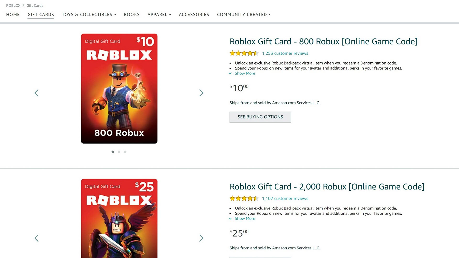 $100 Roblox Game Card  Code Sent via Email Delivery