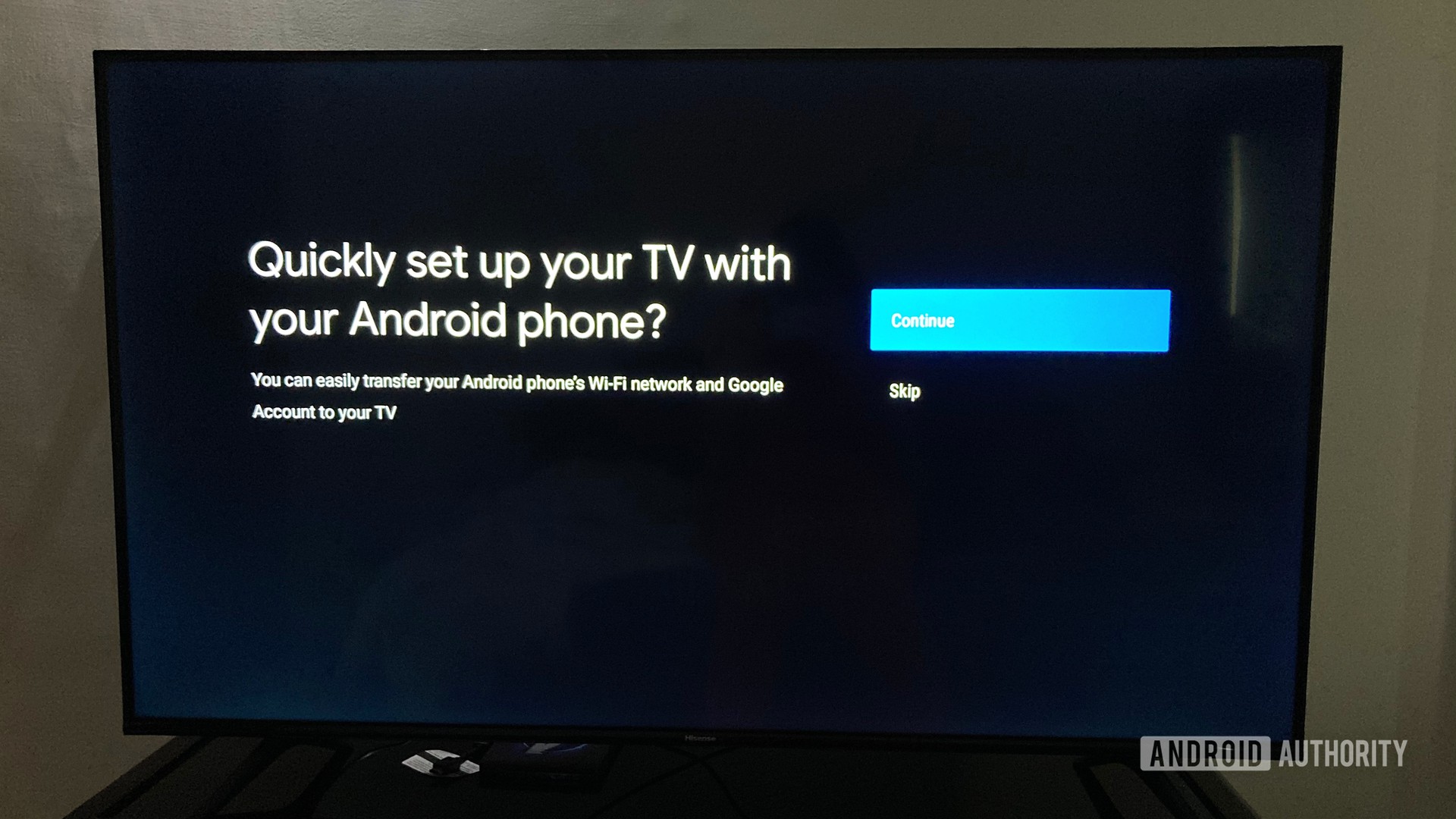 How to locate the Registration Code of the Android TV for the Sony