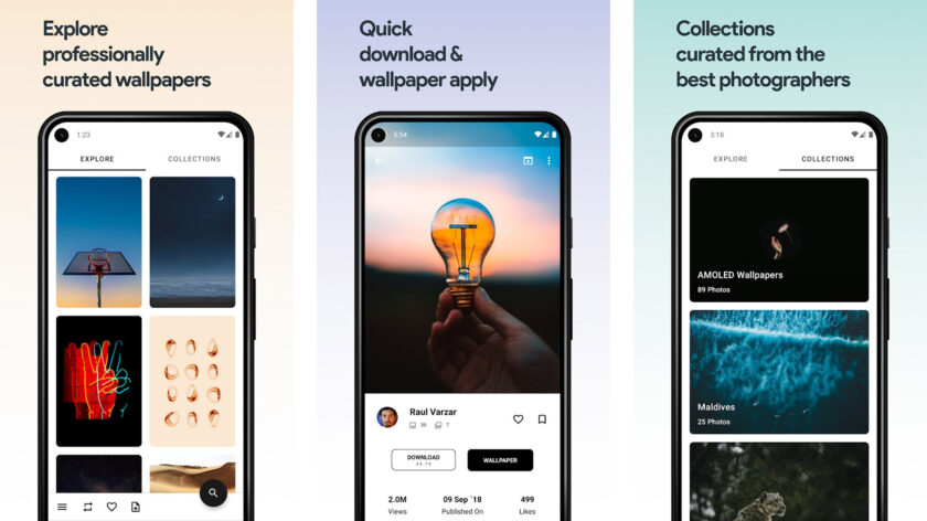 The best photography background apps and wallpaper apps for Android