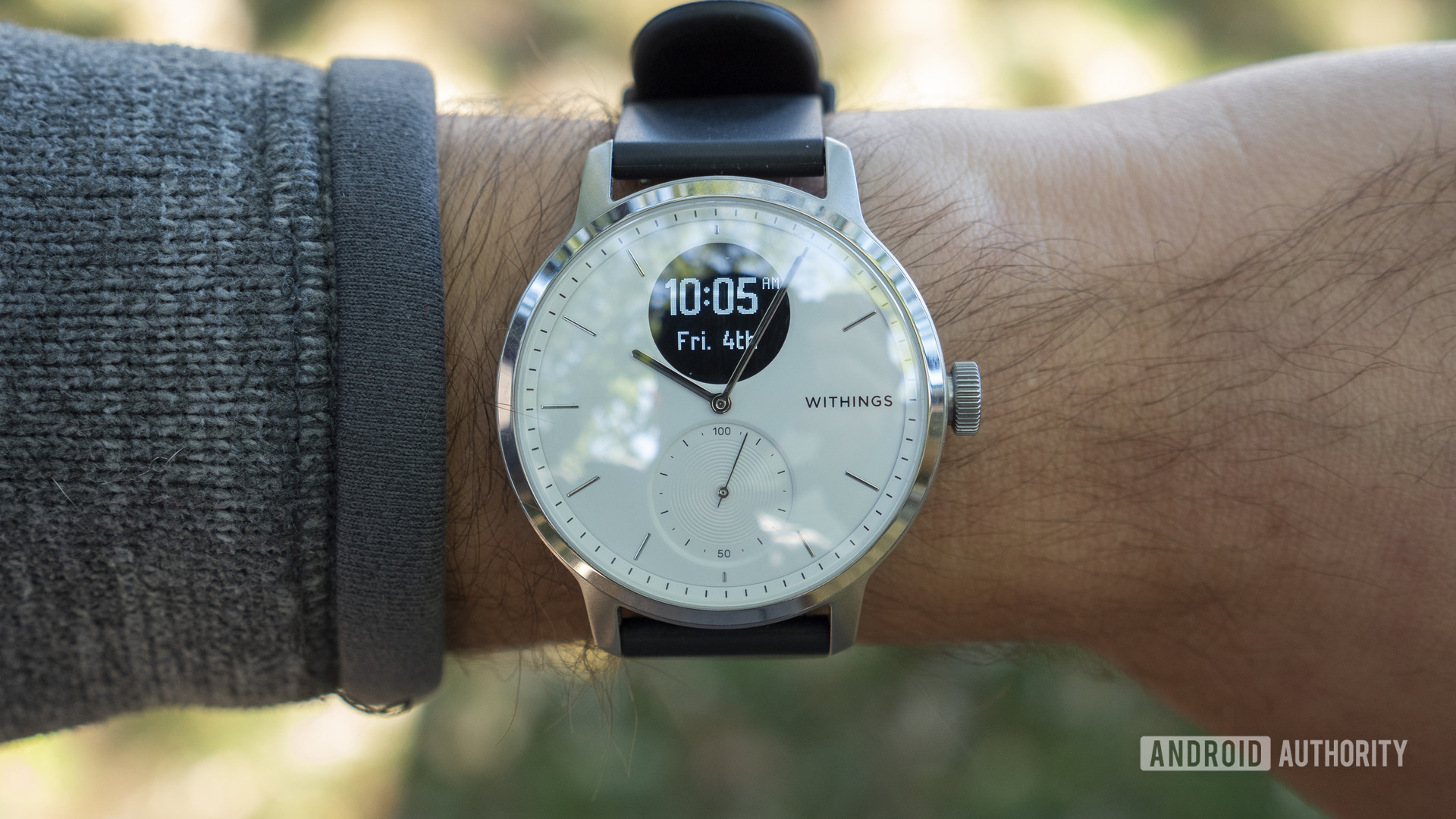 Withings ScanWatch 2 hybrid smartwatch assesses health metrics