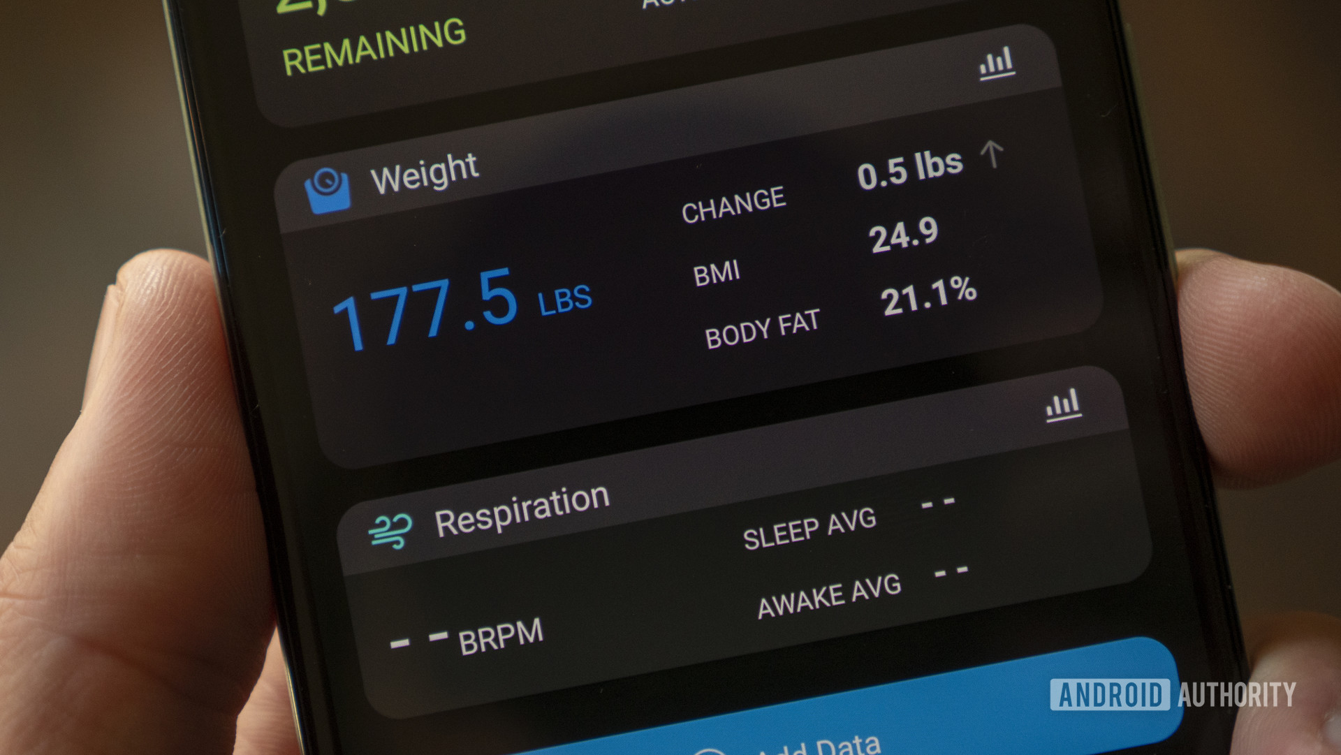 Garmin Index S2 smart scale review: Weight and body metric data