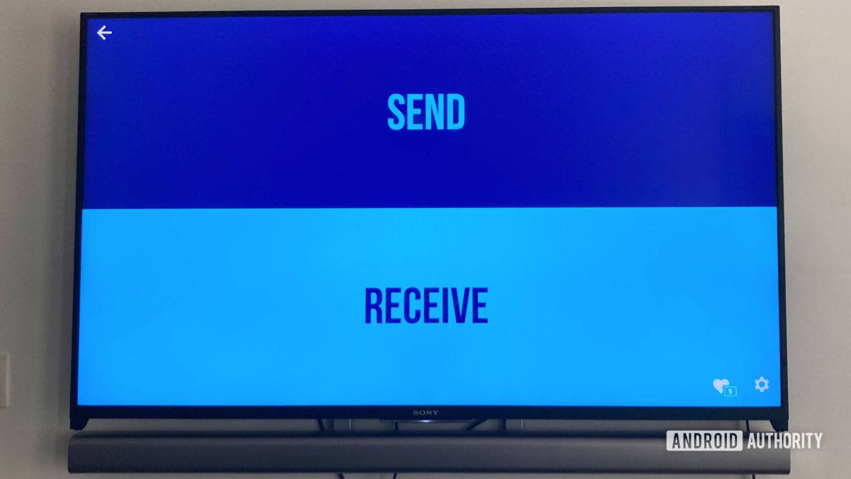 how to send video to android tv