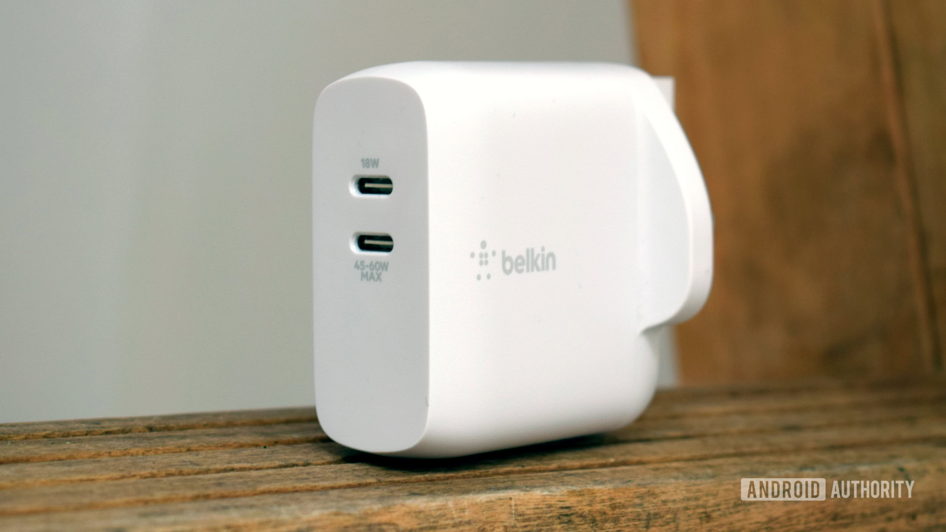 Belkin Chargeur USB-C 65W max pour PC, MacBook et Smartphone