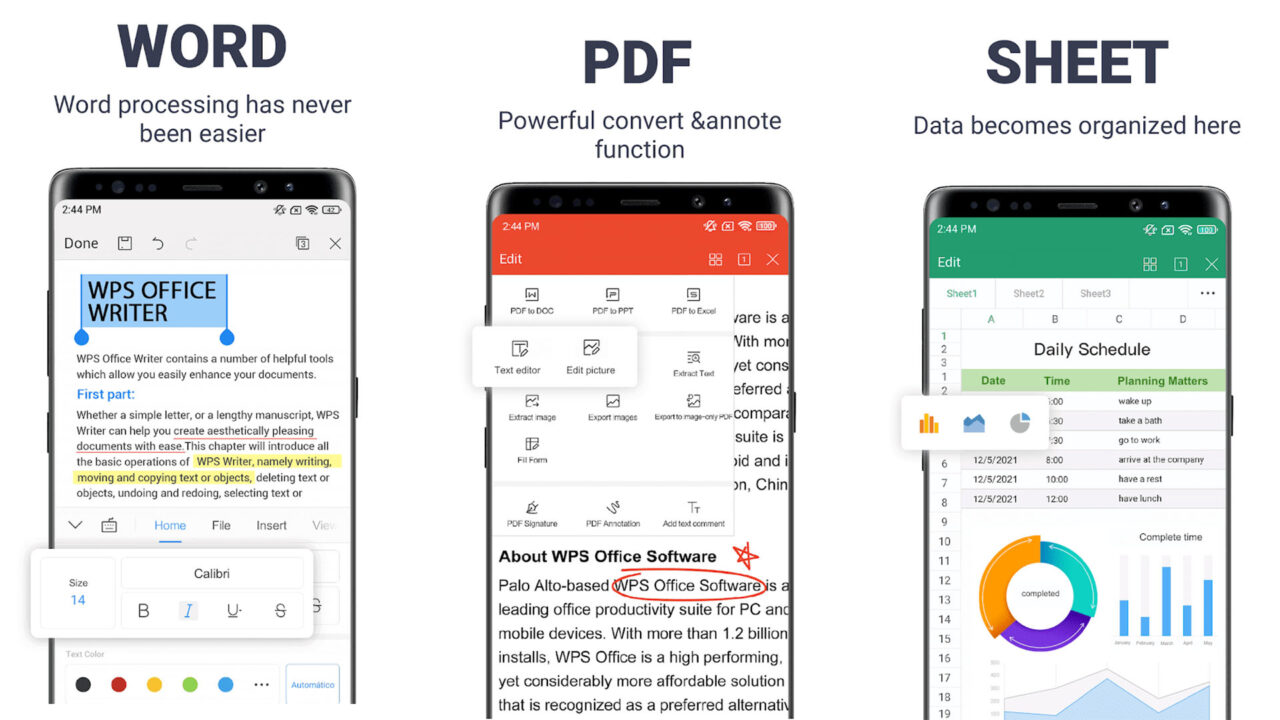 free office software for android