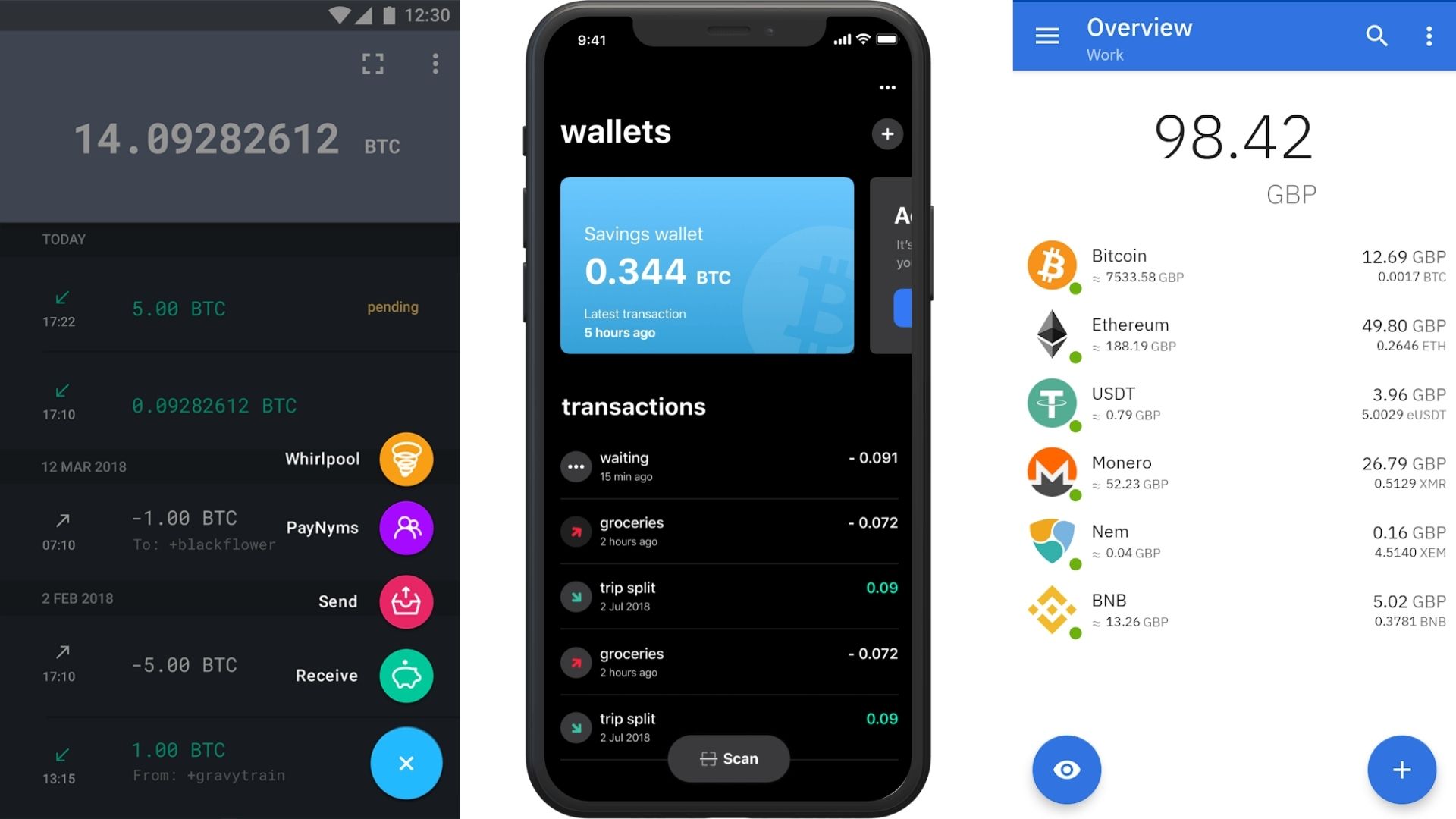 Bitcoin wallet app compilation