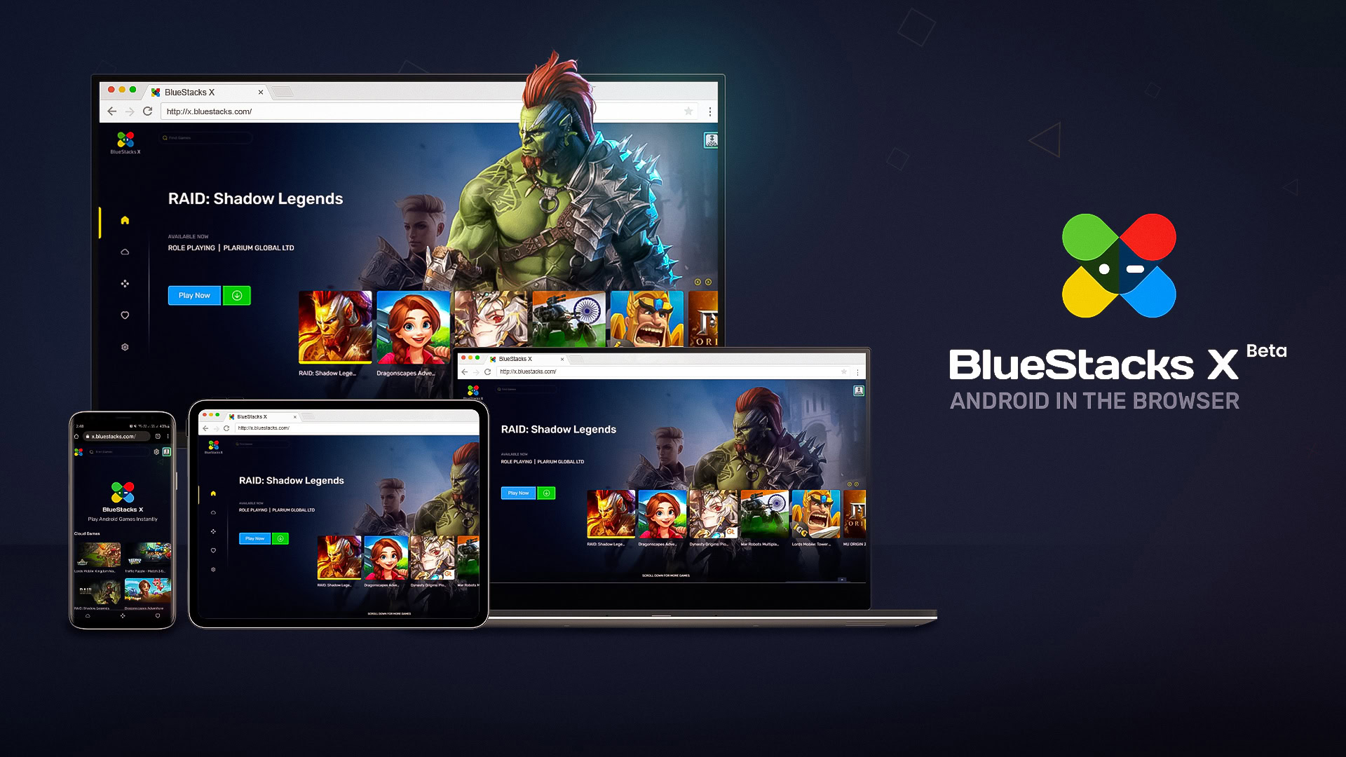 BlueStacks X - Play Android Games Online From Your Browser 