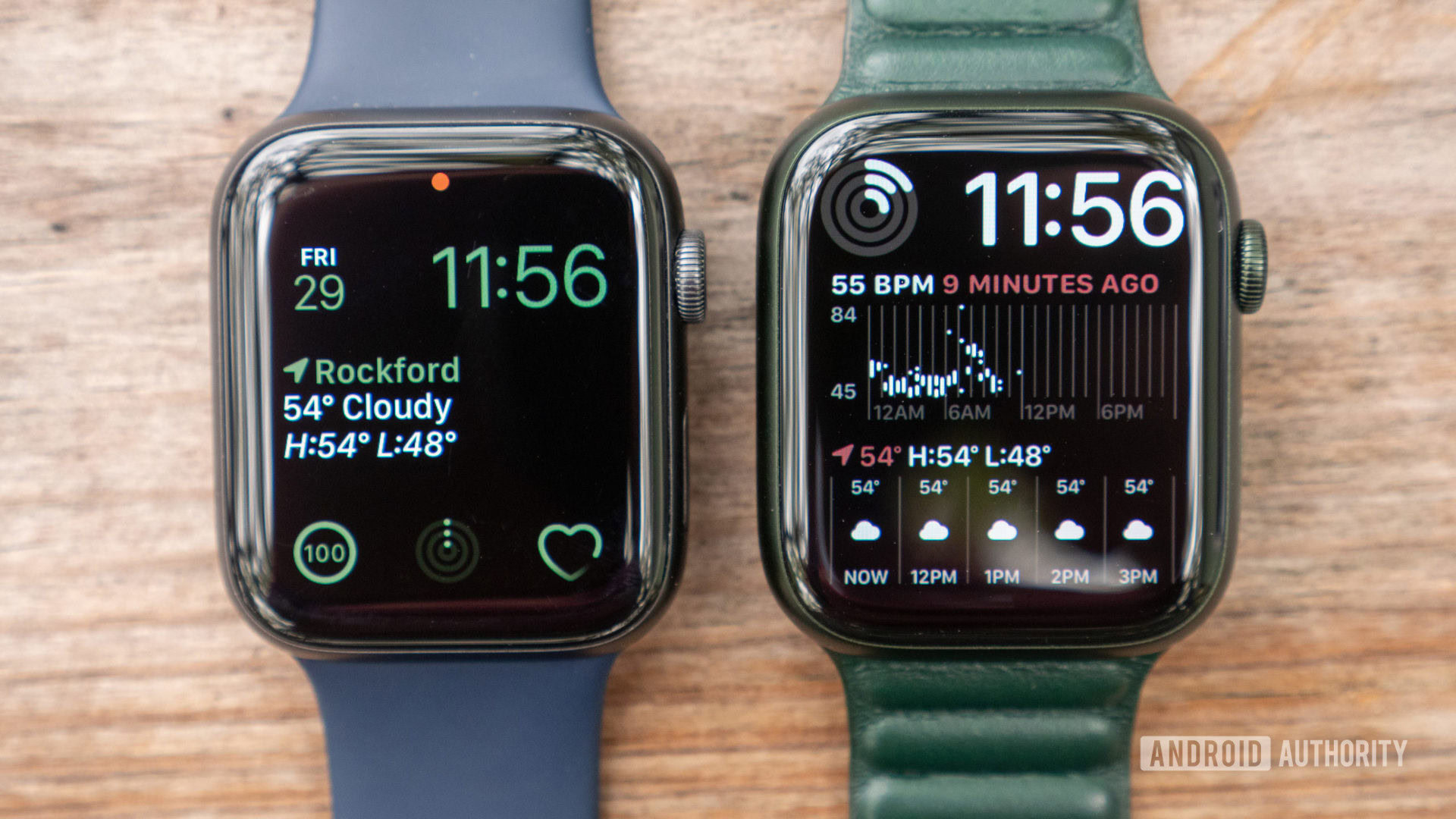 apple watch series 7 vs series 6 display case sizes watch face scaled