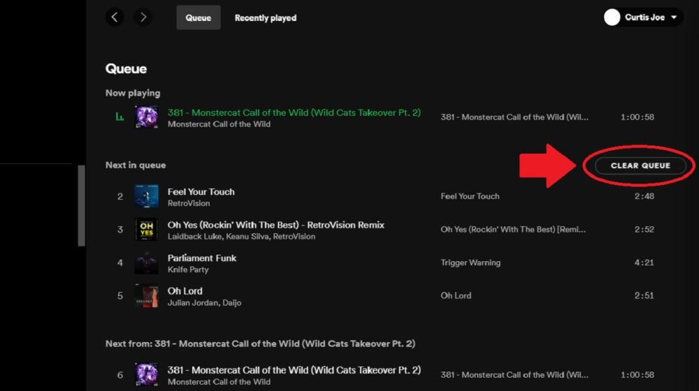 How to clear your queue on Spotify - Android Authority