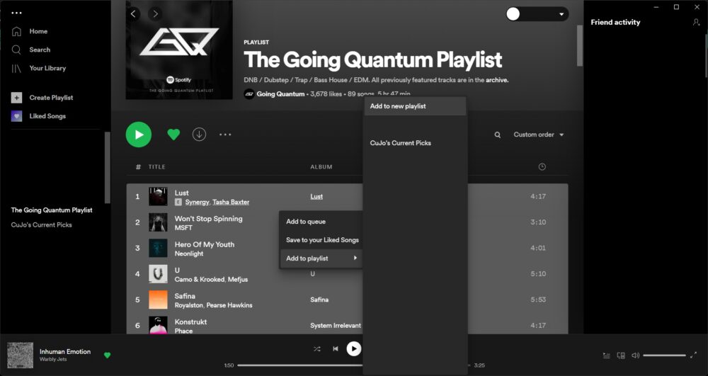 How to combine playlists on Spotify - Android Authority