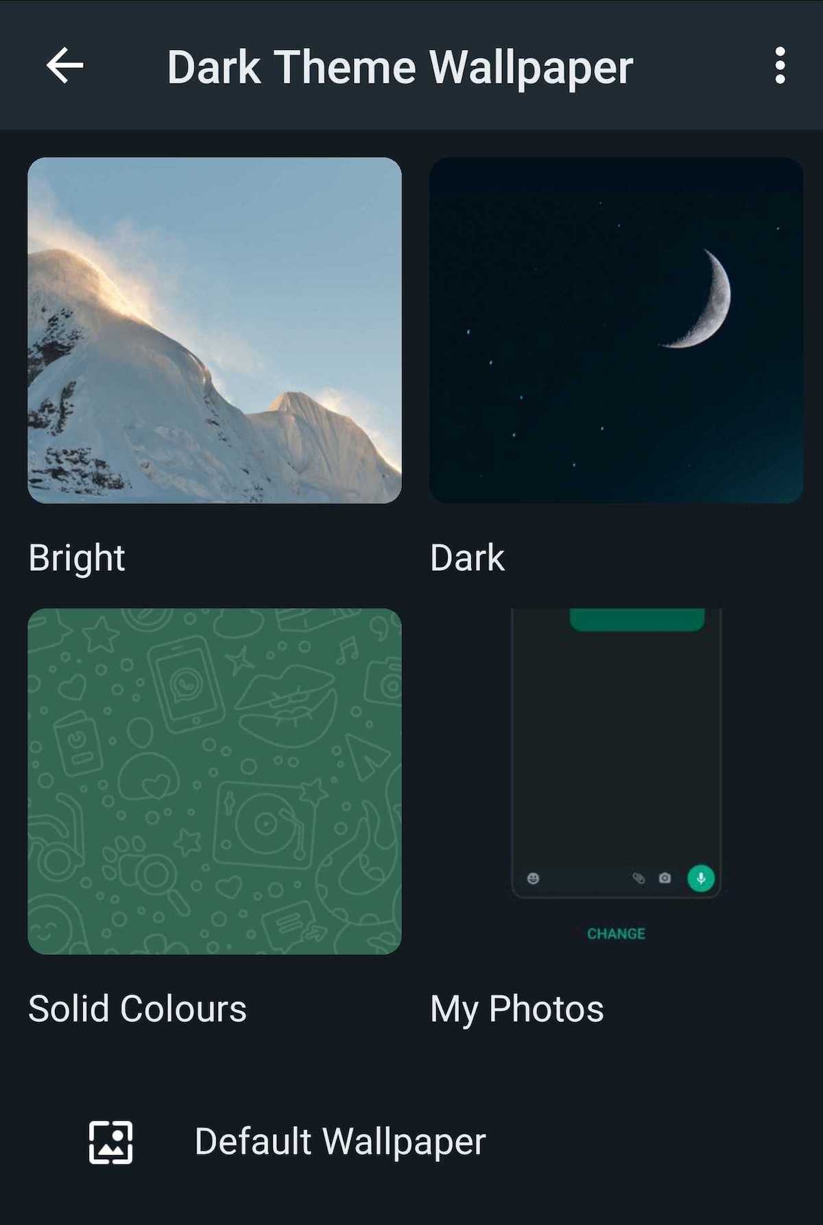 Whatsapp Black Screen - Dark Theme Wallpaper Download | MobCup