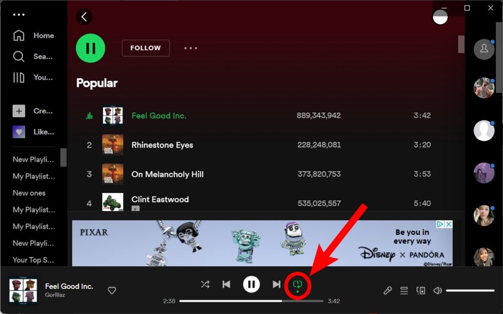 How to put a song on repeat on Spotify - Android Authority